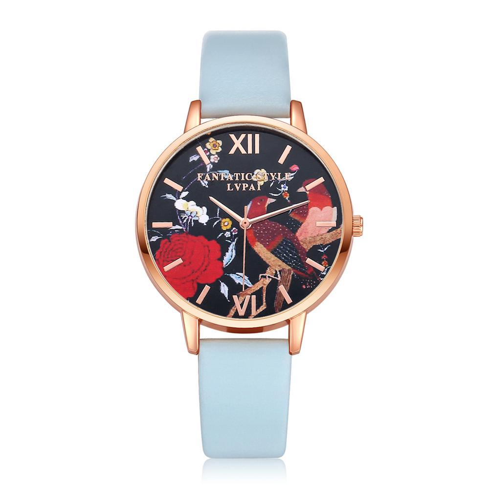 LVPAI Watches Women Quartz Wristwatch Clock Ladies Dress Gift Watches