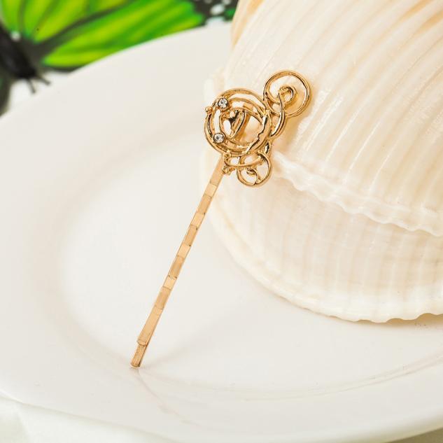 Women Girl Geometry Hairpin Edge Clip Clip Bangs A