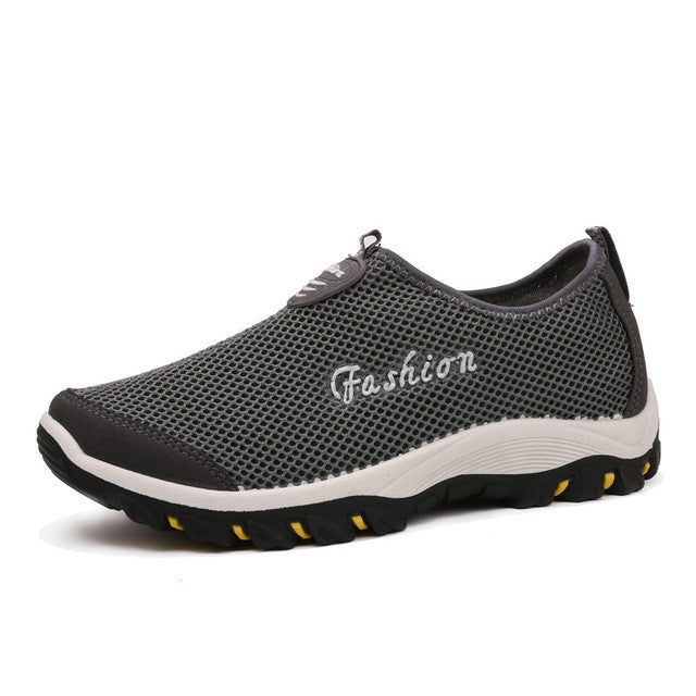 Merkmak 2017 New Fashion Men Casual Shoes Cheap Men's Flats Shoes Men Breathable Zapatillas Casual Shoes Big Size 47