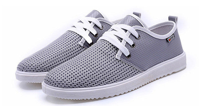 Merkmak Casual Flat Men Shoes Fashion Trend Lace-up Shoes Office Soft Driving Men Shoes Loafers Breathable Shoe Weaving Classics