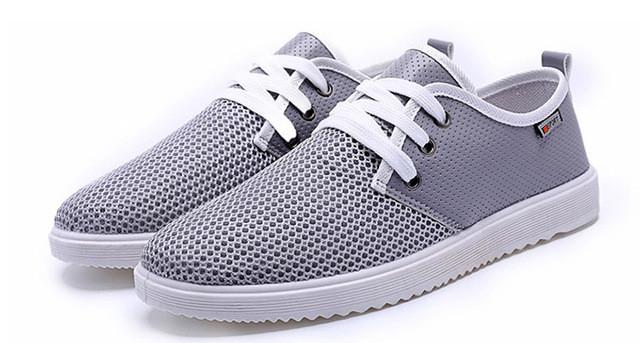 Merkmak Casual Flat Men Shoes Fashion Trend Lace-up Shoes Office Soft Driving Men Shoes Loafers Breathable Shoe Weaving Classics