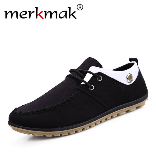 New Promotion fashion men shoes breathable flat shoes casual men's flats Boat Shoes Sandy Beach free shipping LS108