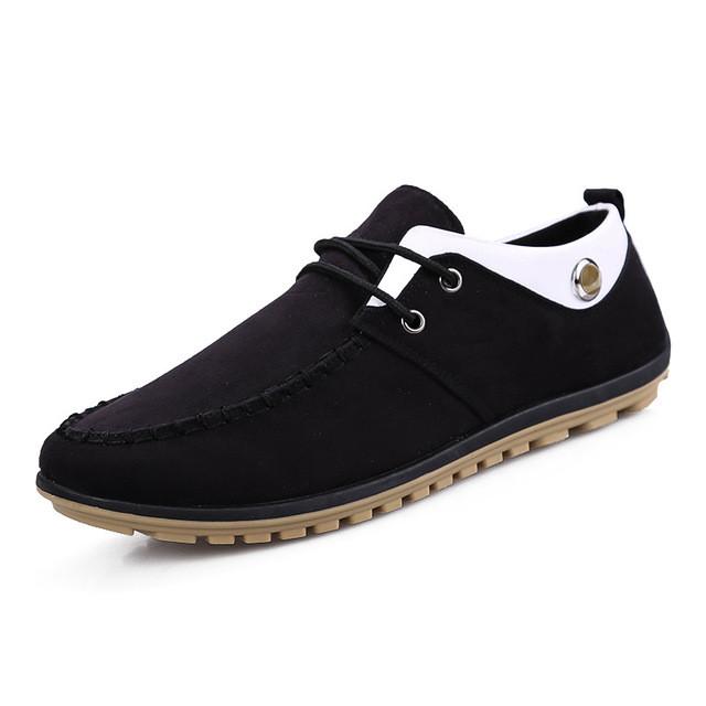 New Promotion fashion men shoes breathable flat shoes casual men's flats Boat Shoes Sandy Beach free shipping LS108