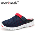 Merkmak Big Size 36-46 Men Summer Shoes Sandals 2017 Beach Flip Flops Mens Slippers Light Breathable Outdoor Boat Casual Shoes