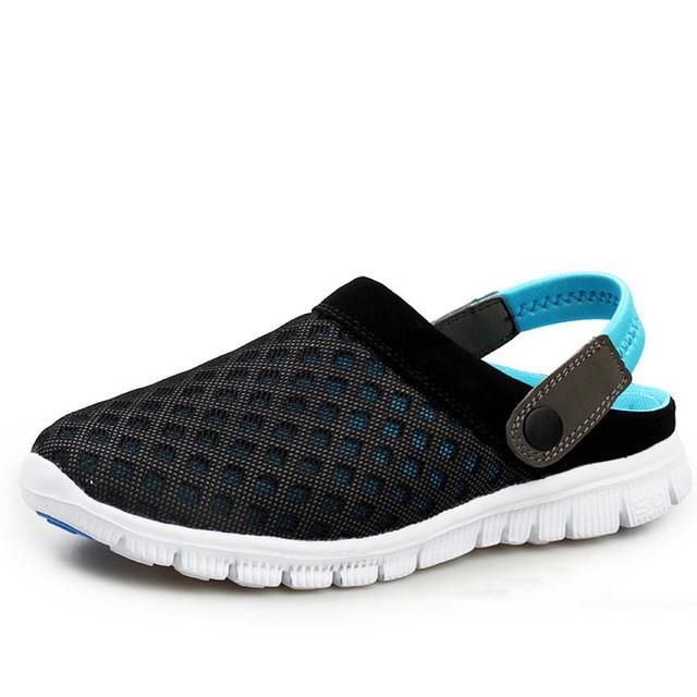Merkmak Big Size 36-46 Men Summer Shoes Sandals 2017 Beach Flip Flops Mens Slippers Light Breathable Outdoor Boat Casual Shoes