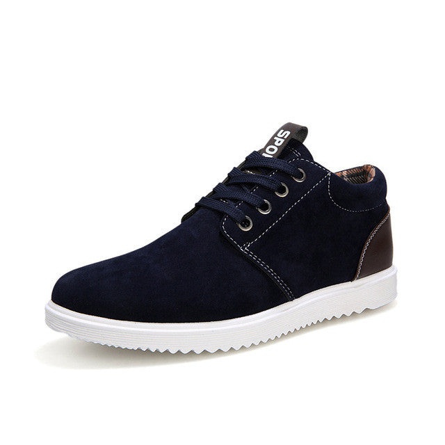 Hot Sale New Fashion Shoes for Men Summer Autumn Style Lace-up Comfortable Casual Leisure Men's Flats Zapato Flat Shoes Men