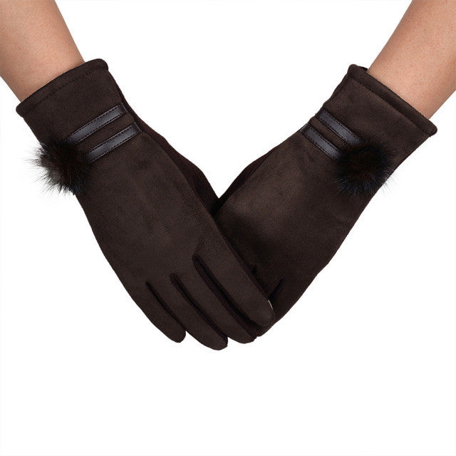 Warm Free Size Women Gloves for Winter