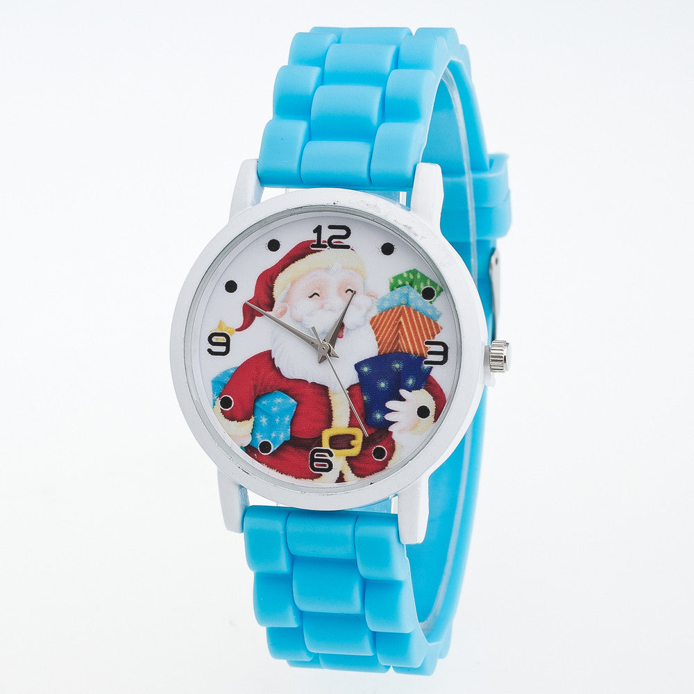 Christmas Gifts Childrenlor Fashion Watch Silicone Strap Wrist Watch