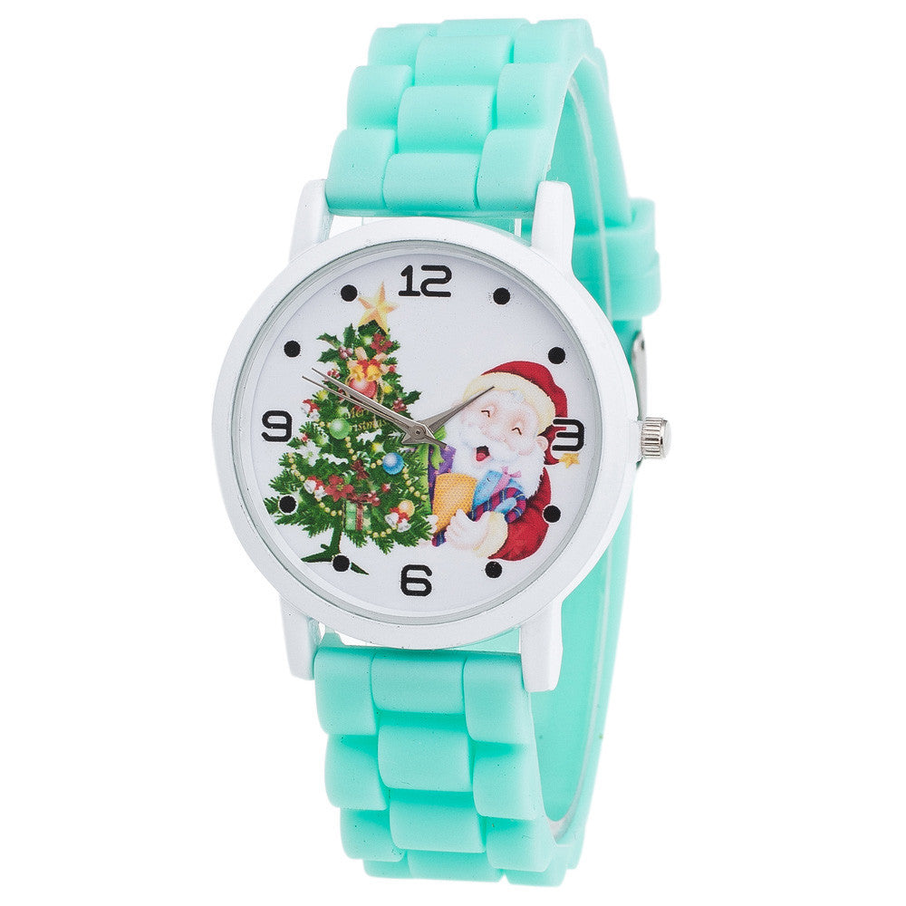 Christmas Gifts Childrenlor Fashion Watch Silicone Strap Wrist Watch