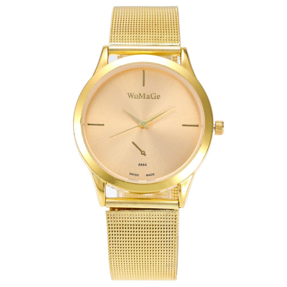 New Fashion Female Clocks Women Luxury Quartz Watch Rose Watch
