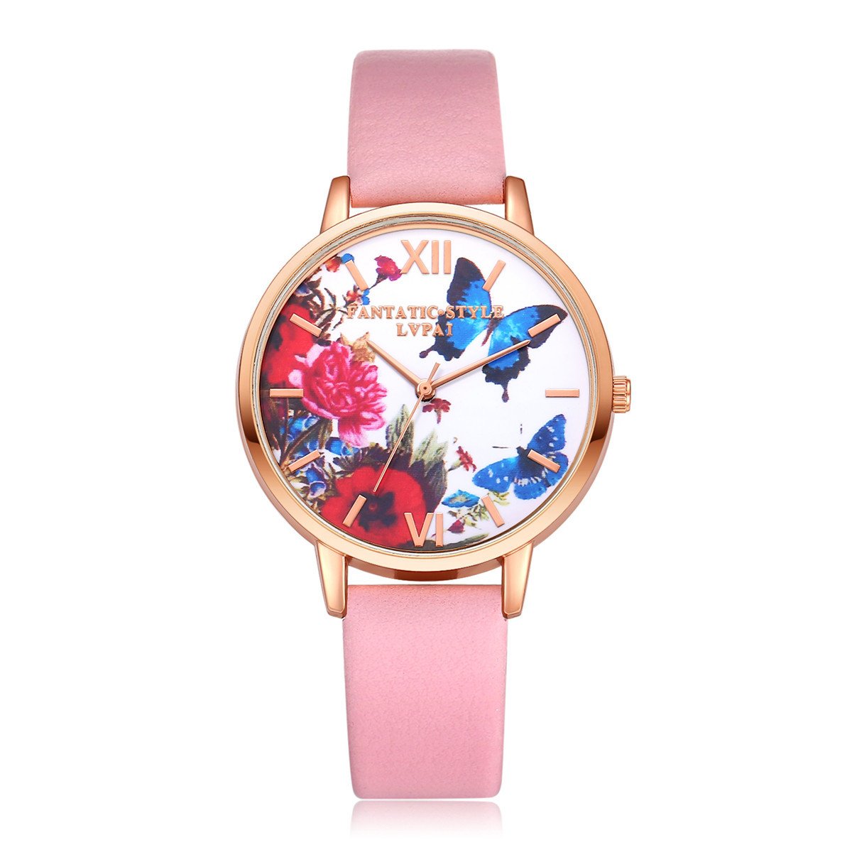 LVPAI Watches Women Quartz Wristwatch Clock Ladies Dress Gift Watches