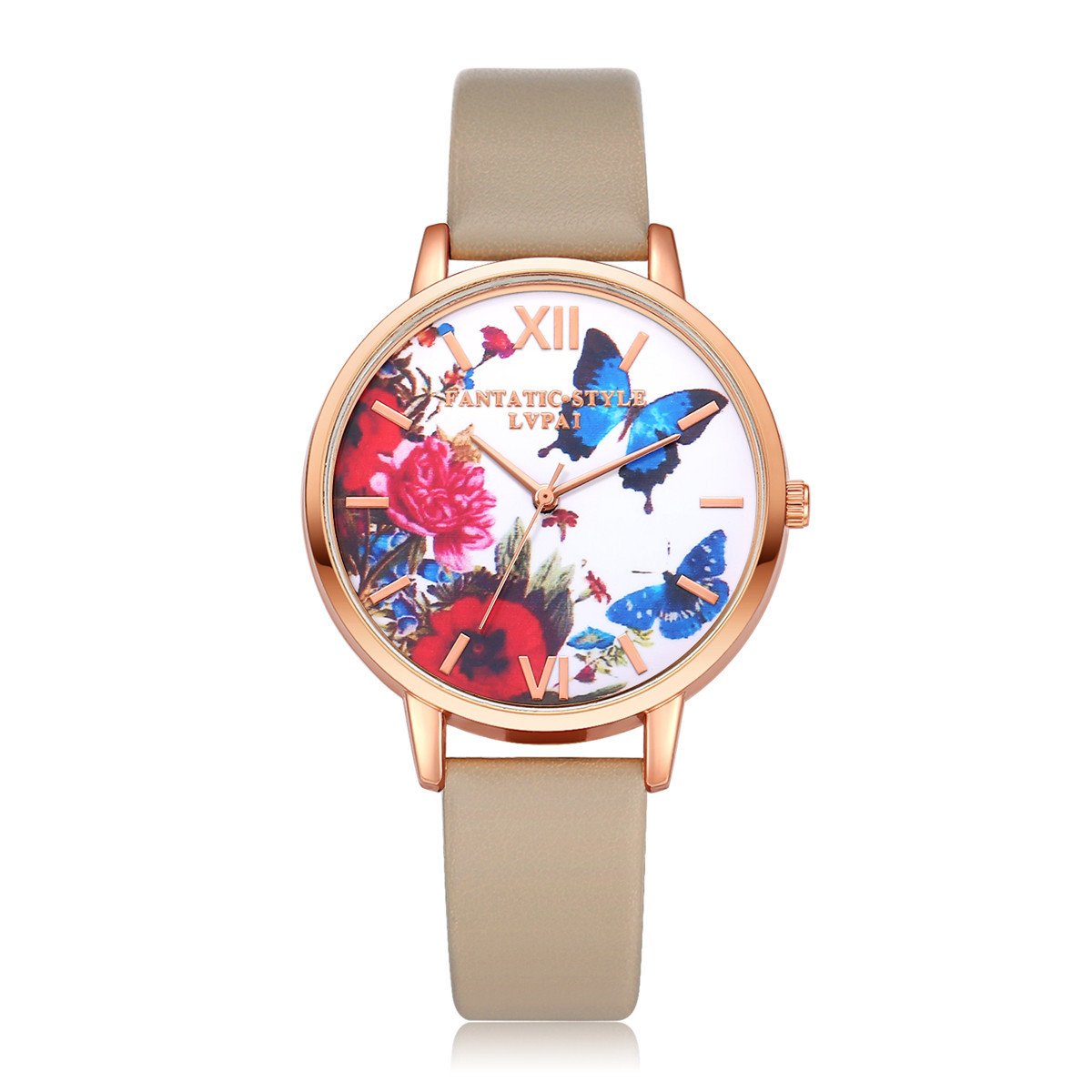 LVPAI Watches Women Quartz Wristwatch Clock Ladies Dress Gift Watches