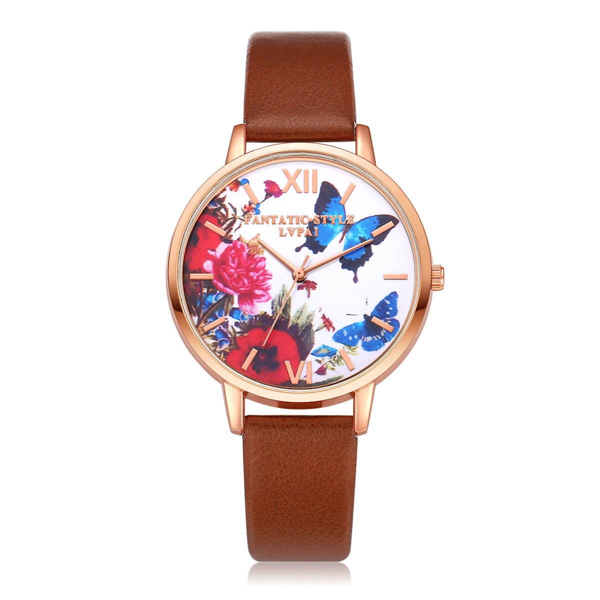 LVPAI Watches Women Quartz Wristwatch Clock Ladies Dress Gift Watches