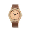 Luxury Fashion Leather Band Analog Quartz Round Wrist Watch Watches