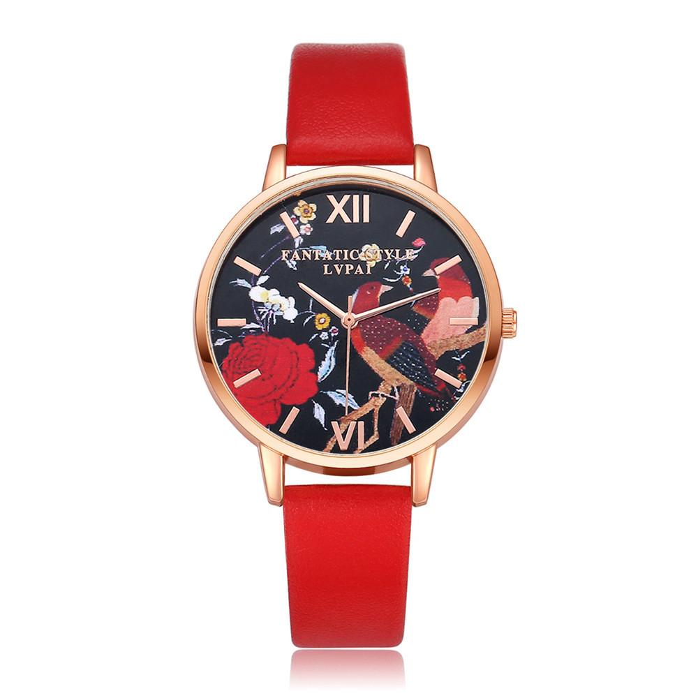 LVPAI Watches Women Quartz Wristwatch Clock Ladies Dress Gift Watches