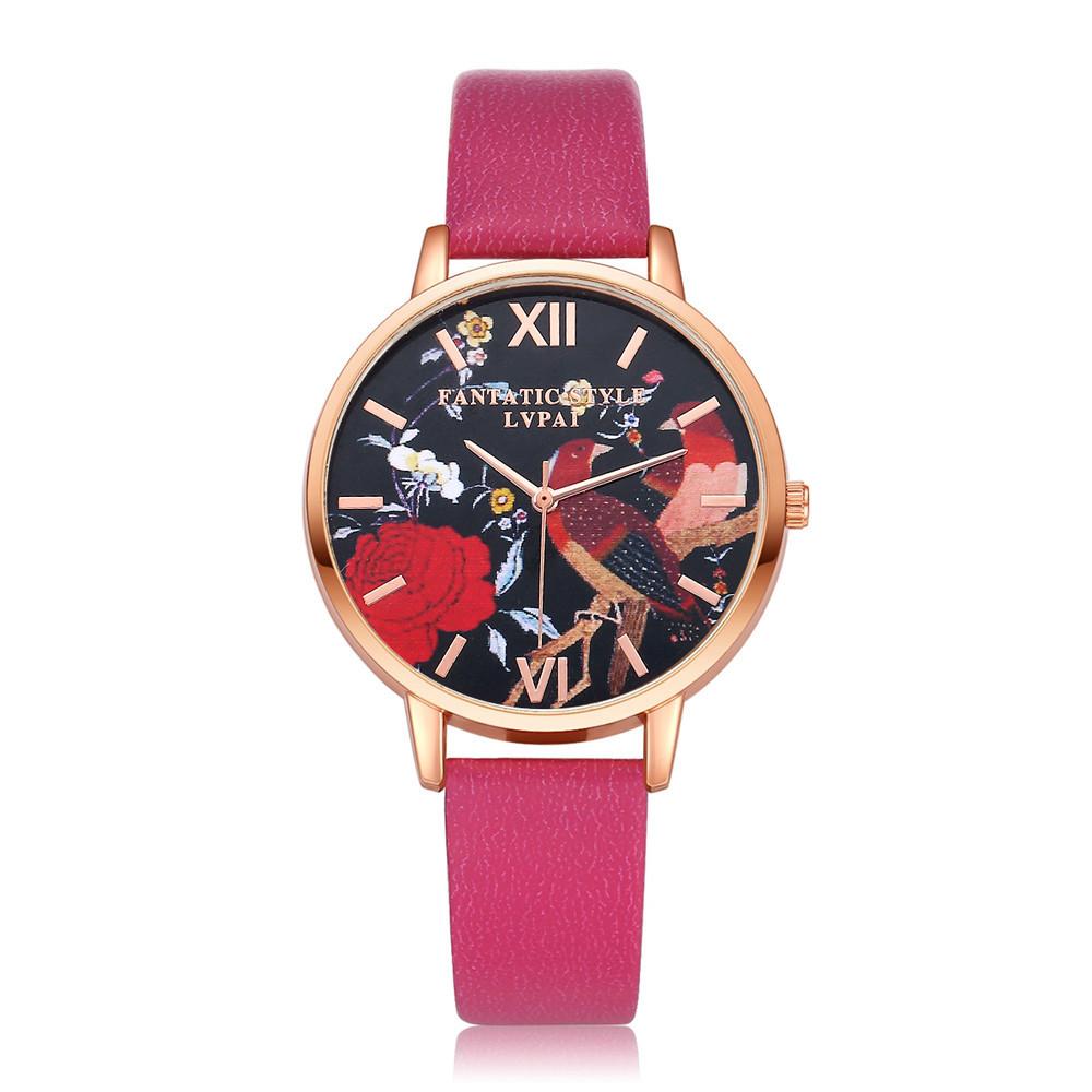 LVPAI Watches Women Quartz Wristwatch Clock Ladies Dress Gift Watches
