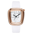 Luxury Fashion Leather Band Analog Quartz Round Wrist Watch Watches