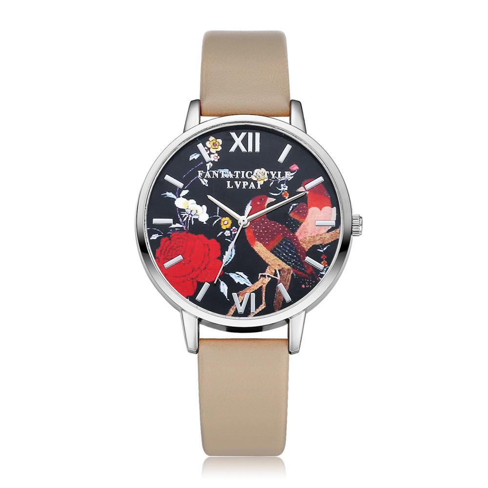 LVPAI Watches Women Quartz Wristwatch Clock Ladies Dress Gift Watches