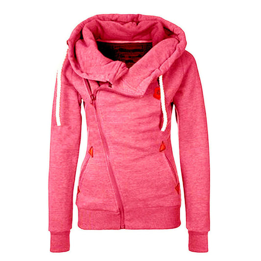 Zipper Design Hoodies - Sweaters