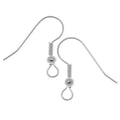 100 Piece Steel Earring Hooks Hypo-Allergenic
